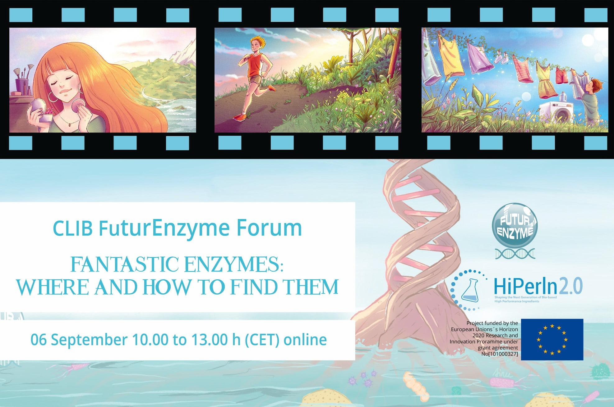 Lee más sobre el artículo Invitation to webinar “Fantastic enzymes: Where and how to find them” on 06 September 2022