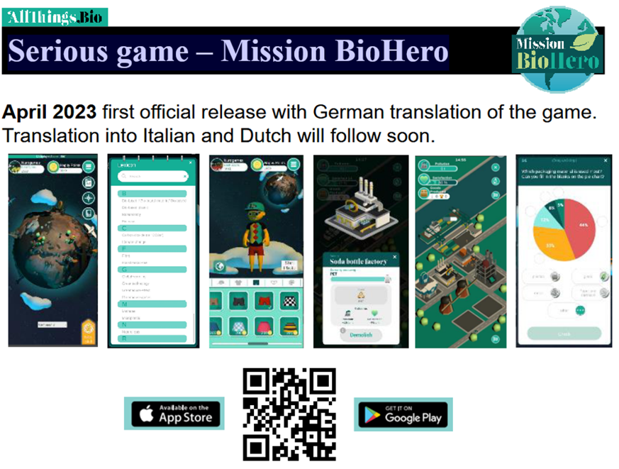 Lee más sobre el artículo Serious game – Mission BioHero